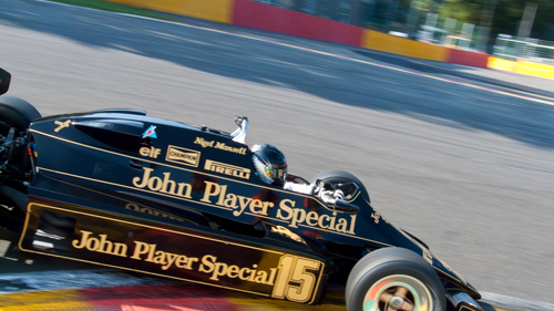 Roger Wills, Lotus 92/5, Grand Prix Masters race 1, 2011 Spa Six Hours