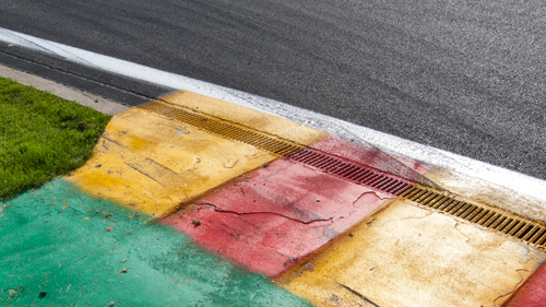 La Source kerbs, 2011 Spa Six Hours