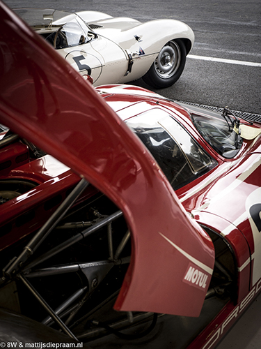 Jaguar D-type, Porsche 917, 2016 Spa Six Hours