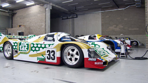 Group C garage, 2012 Spa Classic