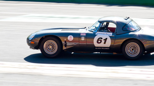 Laurent Timonier, Jaguar E-type, 2012 Spa Classic