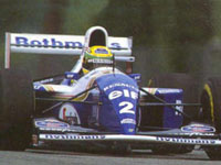 Ayrton Senna, Williams-Renault FW16, 1994 San Marino GP