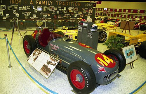 Bill Vukovich tribute, IMS Museum 1994